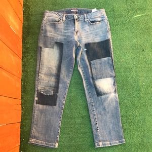 woman's Tommy Hilfiger patched denim